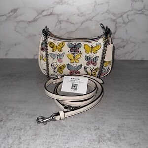 Coach Teri Mini Crossbody Bag With Butterfly Print